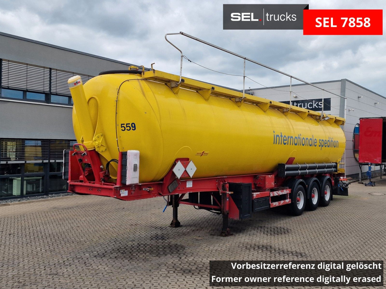 Spitzer K 2766 CAL GGVS / Kippsilo / 66m3 / ADR AT - Silo cisterna: foto 1 Spitzer K 2766 CAL GGVS / Kippsilo / 66m3 / ADR AT - Silo cisterna: foto 1
