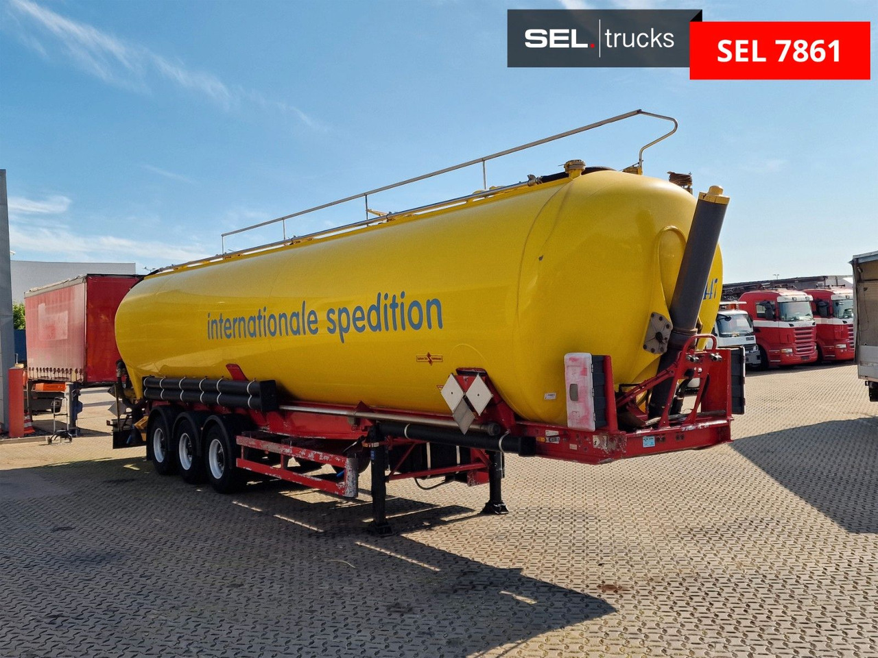 Spitzer SK 2766 CAL GGVS / Kippsilo / 66 m3 / ADR ATDR A - Silo cisterna: foto 3 Spitzer SK 2766 CAL GGVS / Kippsilo / 66 m3 / ADR ATDR A - Silo cisterna: foto 3
