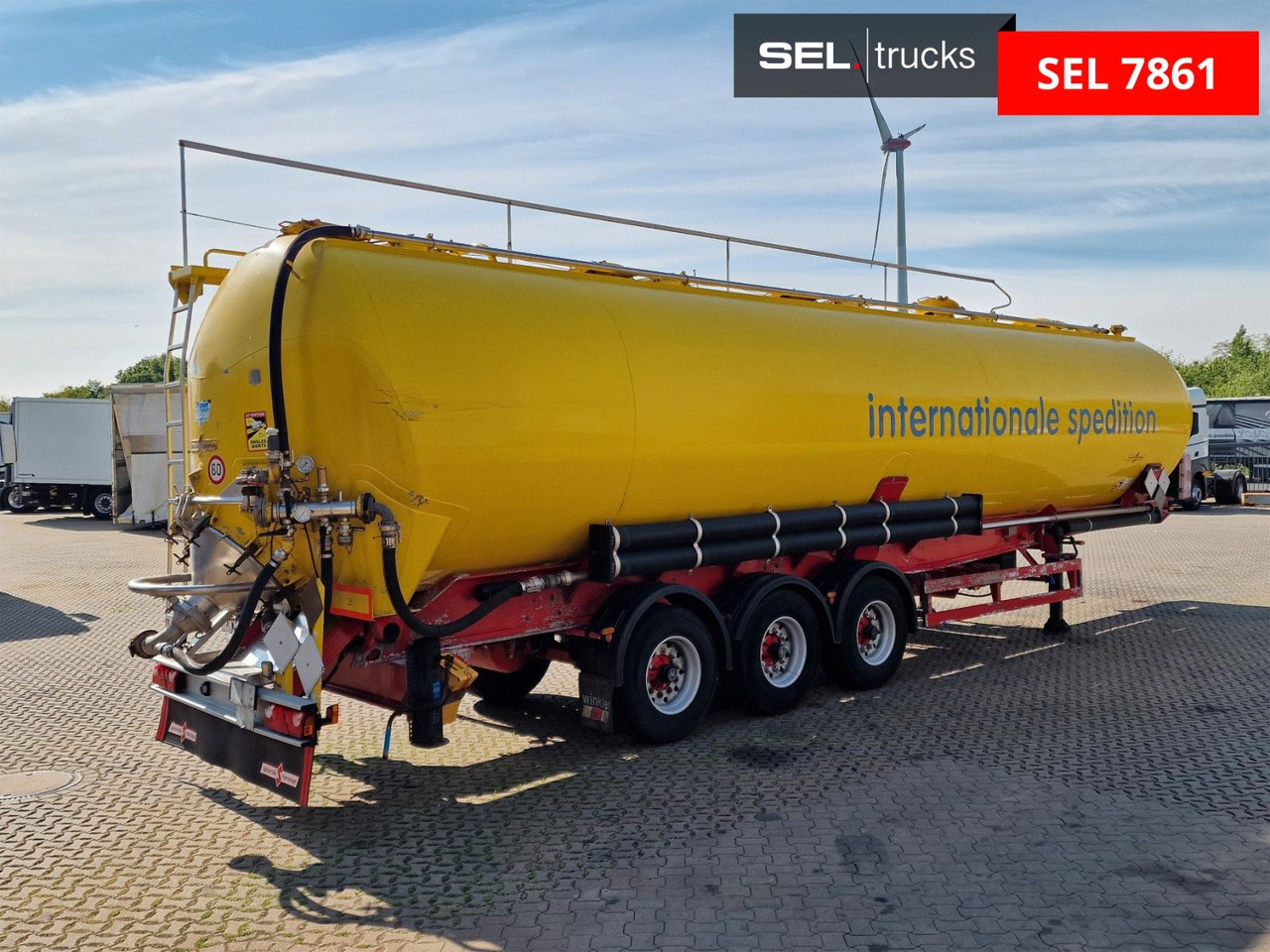 Spitzer SK 2766 CAL GGVS / Kippsilo / 66 m3 / ADR ATDR A - Silo cisterna: foto 5 Spitzer SK 2766 CAL GGVS / Kippsilo / 66 m3 / ADR ATDR A - Silo cisterna: foto 5