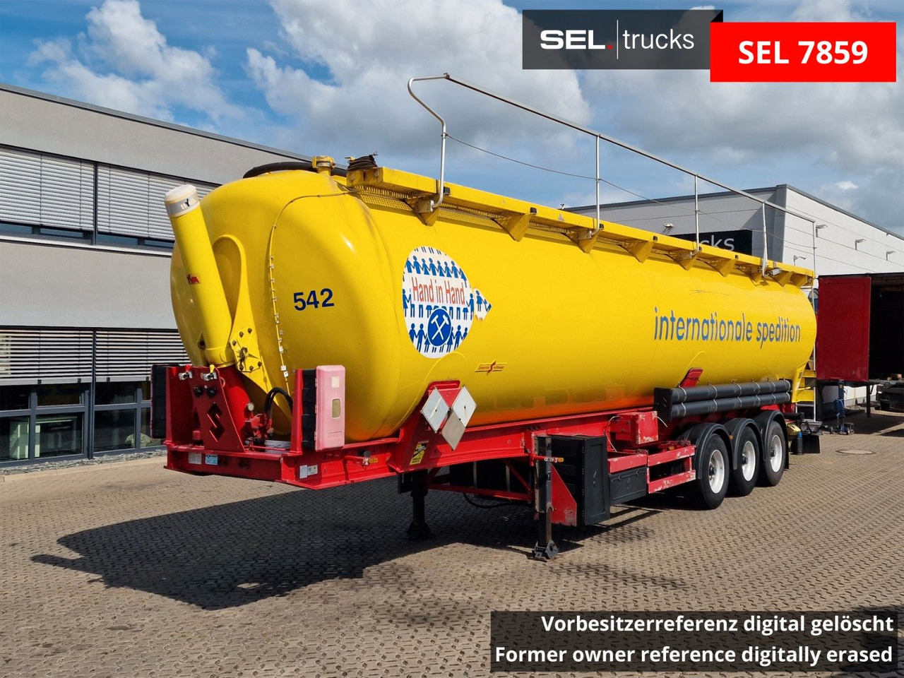 Spitzer SK 2766 CAL GGVS / Kippsilo / 66m3 / ADR AT - Silo cisterna: foto 1 Spitzer SK 2766 CAL GGVS / Kippsilo / 66m3 / ADR AT - Silo cisterna: foto 1