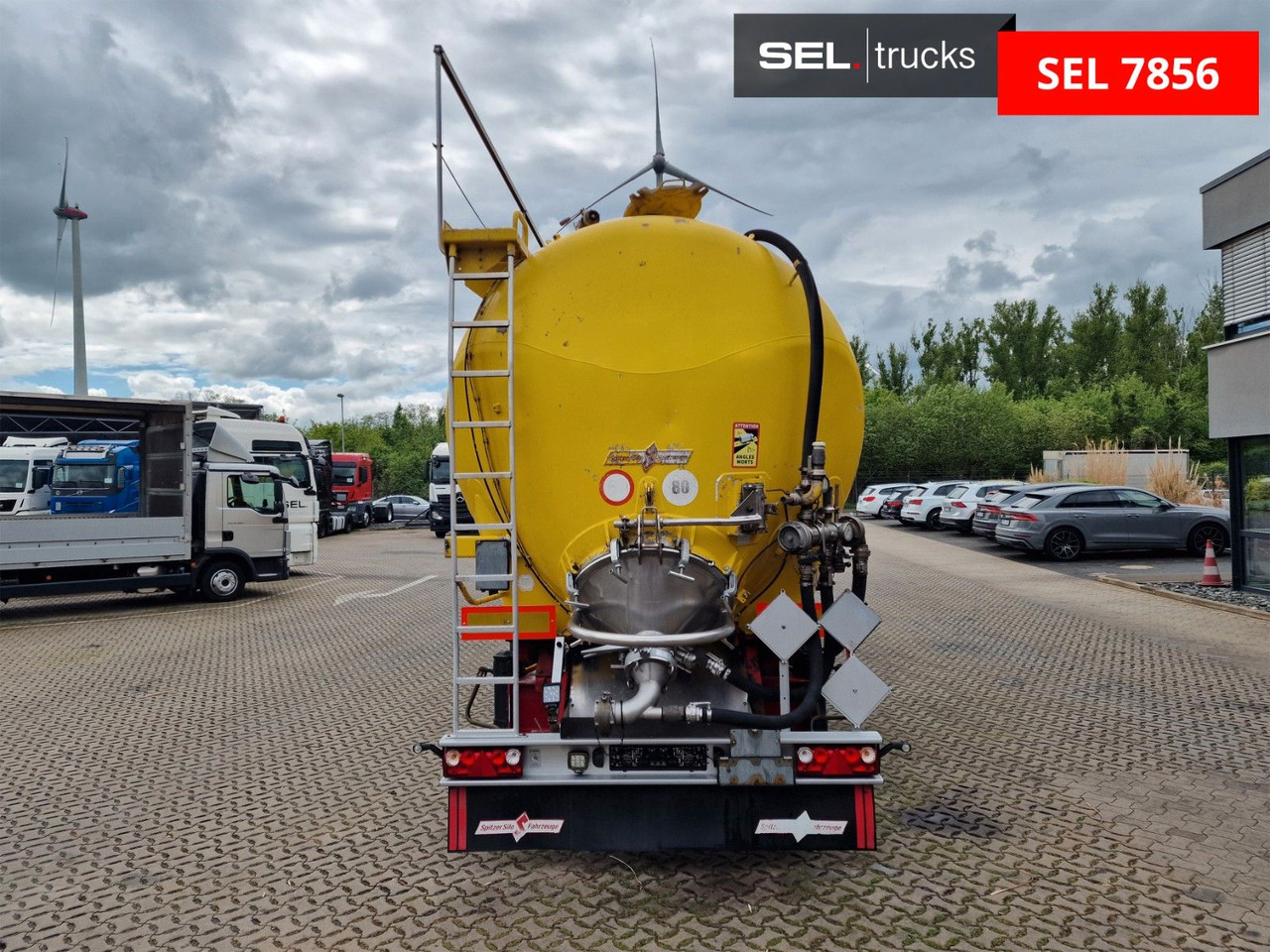 Silo cisterna Spitzer SK2766 CAL GGVS / Kippsilo / 66m3 / ADR AT: foto 6 Silo cisterna Spitzer SK2766 CAL GGVS / Kippsilo / 66m3 / ADR AT: foto 6