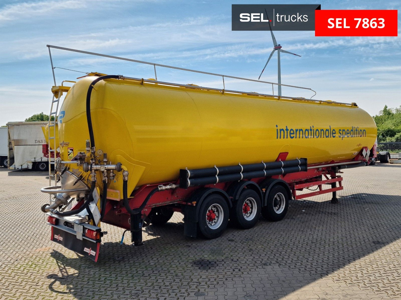 Spitzer SK2766 CAL GGVS / Kippsilo / 66m3 / ADR AT - Silo cisterna: foto 5 Spitzer SK2766 CAL GGVS / Kippsilo / 66m3 / ADR AT - Silo cisterna: foto 5