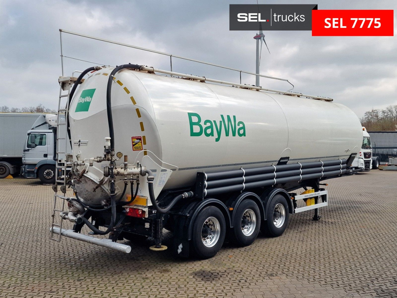 Spitzer SKS 27 / Kippsilo / 53.000 l / Liftachse - Silo cisterna: foto 5 Spitzer SKS 27 / Kippsilo / 53.000 l / Liftachse - Silo cisterna: foto 5