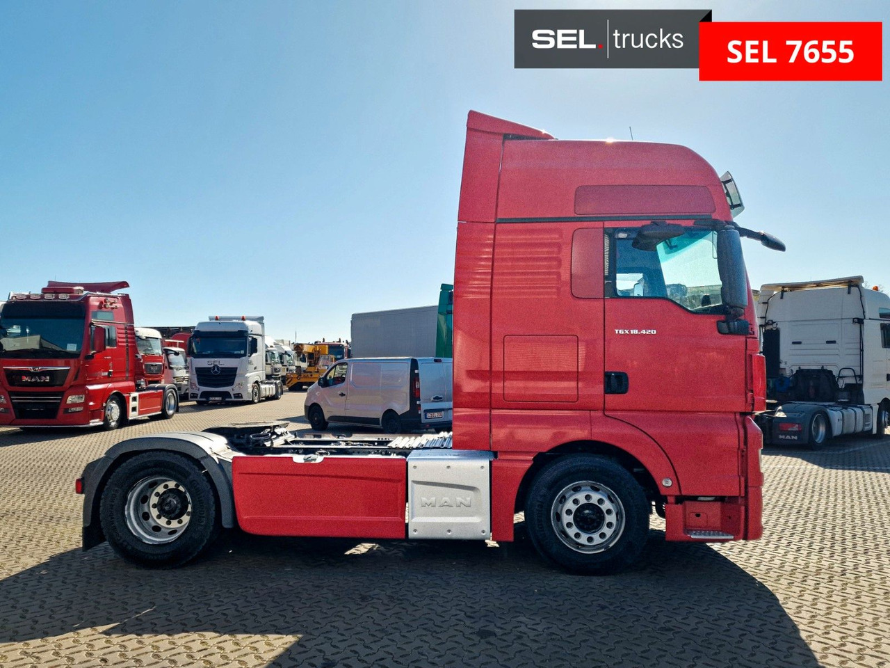 MAN TGX 18.420 4X2 BLS / Retarder /Xenon /Standklima - Vilkikas: foto 4 MAN TGX 18.420 4X2 BLS / Retarder /Xenon /Standklima - Vilkikas: foto 4