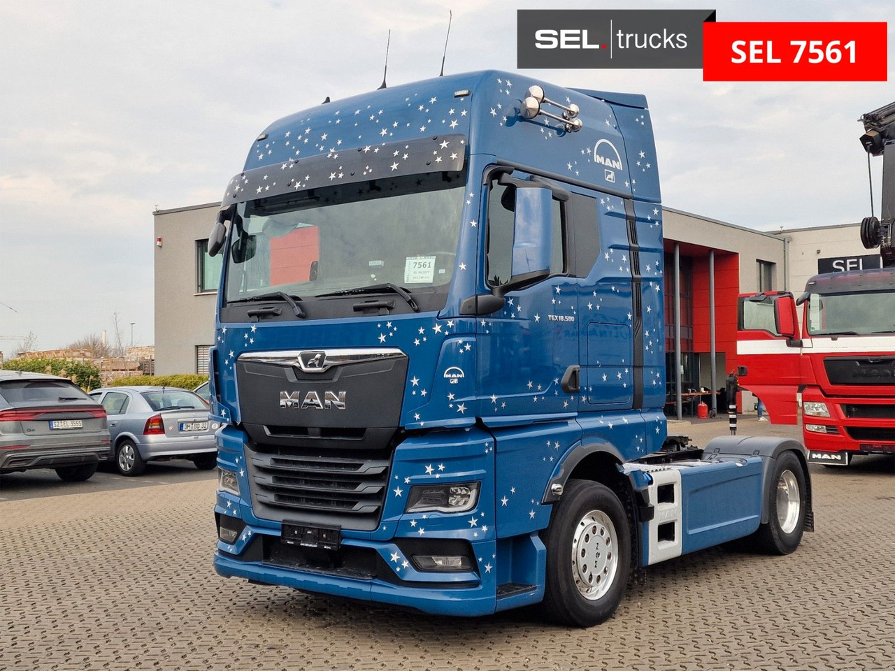 MAN TGX 18.580 4X2 LL SA / Intarder / PTO / D38 / 6D - Vilkikas: foto 1 MAN TGX 18.580 4X2 LL SA / Intarder / PTO / D38 / 6D - Vilkikas: foto 1