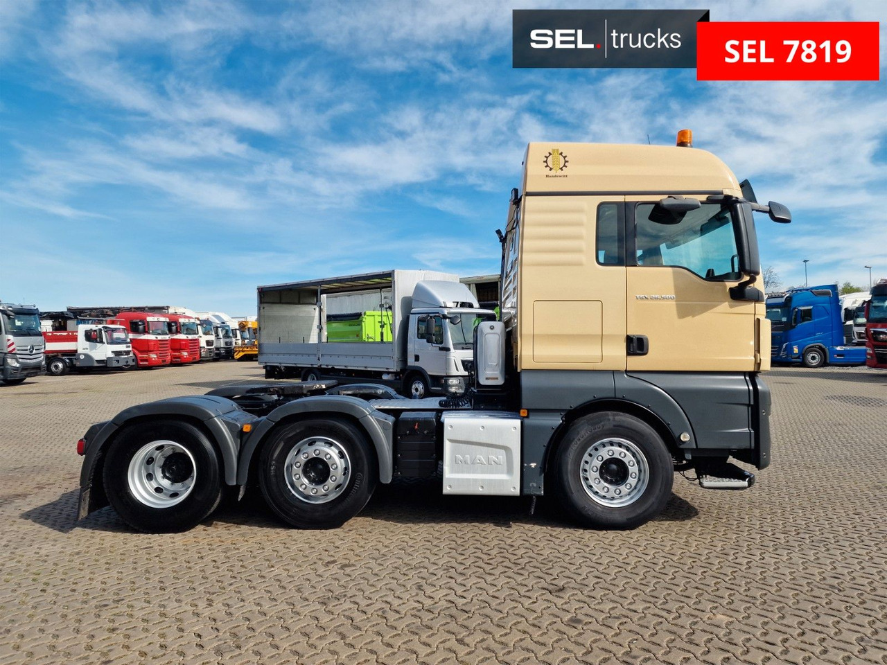 MAN TGX 26.500 6X2/4 BLS / Kipphydraulik / Lenkachse - Vilkikas: foto 4 MAN TGX 26.500 6X2/4 BLS / Kipphydraulik / Lenkachse - Vilkikas: foto 4