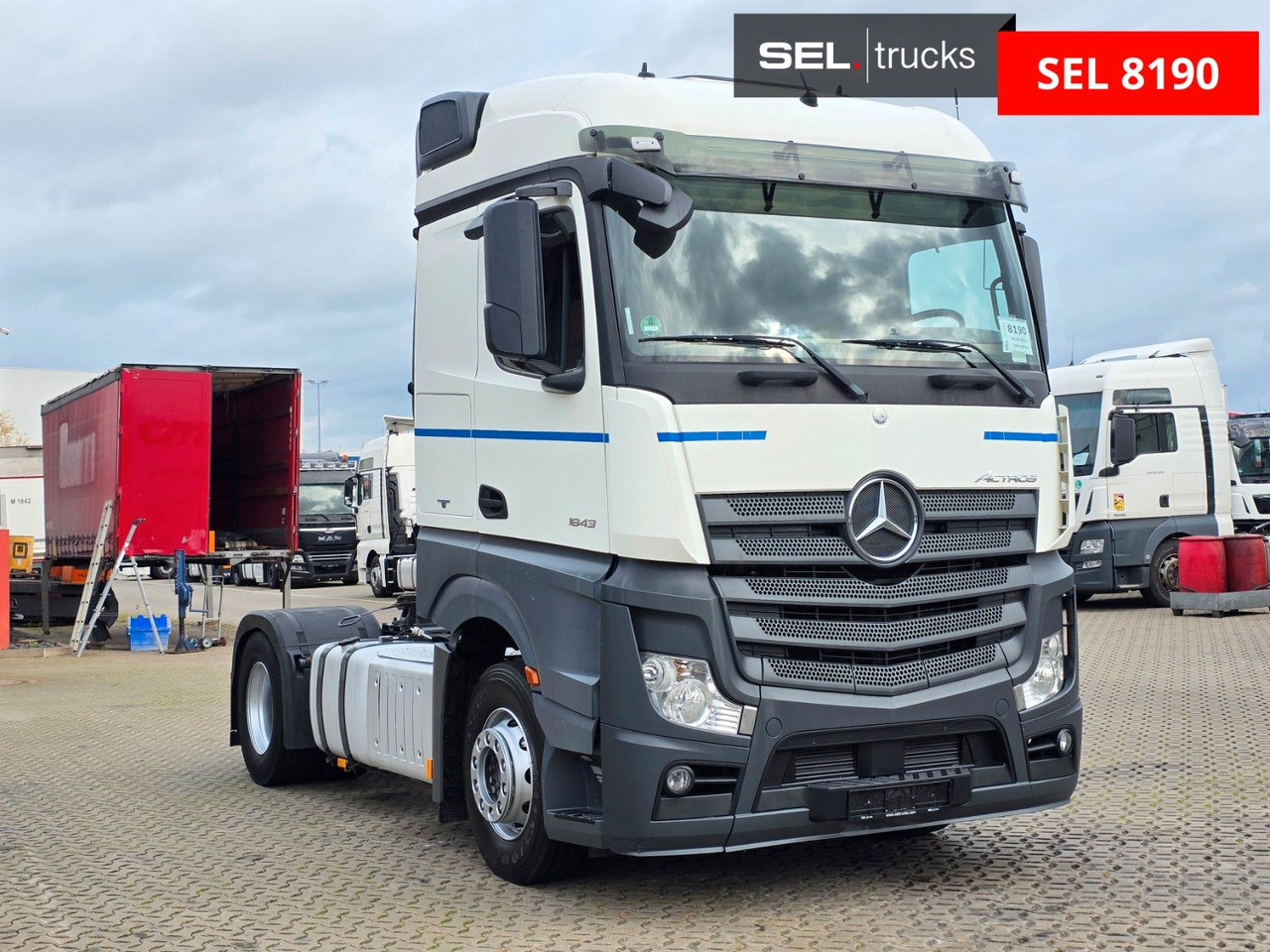 Mercedes-Benz Actros 1843 - Vilkikas: foto 3 Mercedes-Benz Actros 1843 - Vilkikas: foto 3