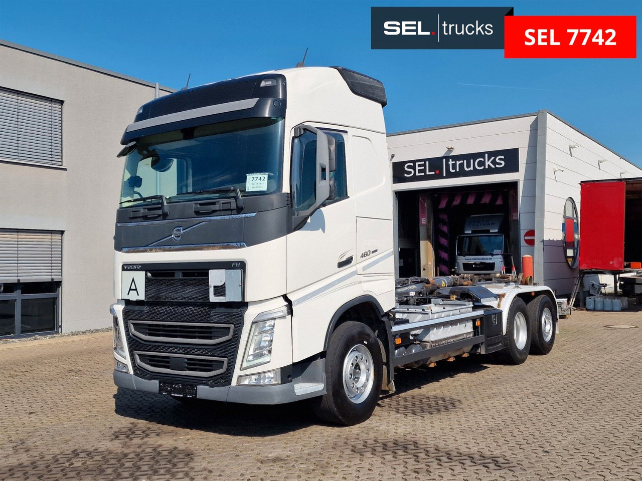 Volvo FH 460 / F.X. Meiller PK20 - Hook-lift sunkvežimis: foto 1 Volvo FH 460 / F.X. Meiller PK20 - Hook-lift sunkvežimis: foto 1