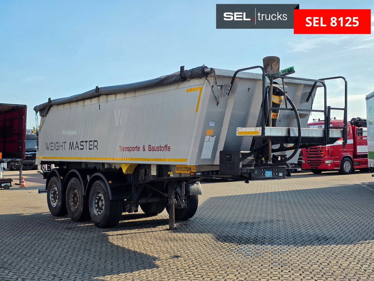 Wielton NW-3 / Liftachse - Savivartis puspriekabė: foto 3 Wielton NW-3 / Liftachse - Savivartis puspriekabė: foto 3