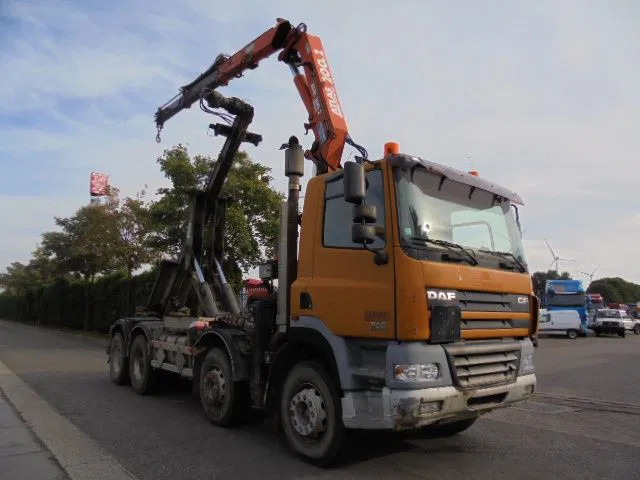 DAF 85.360 8X4 - Sunkvežimis - kabelių sistema, Sunkvežimis su kranu: foto 3 DAF 85.360 8X4 - Sunkvežimis - kabelių sistema, Sunkvežimis su kranu: foto 3