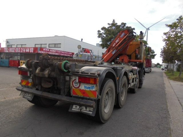 Sunkvežimis - kabelių sistema, Sunkvežimis su kranu DAF 85.360 8X4: foto 8