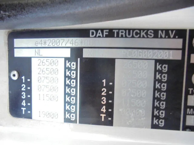 Šiukšliavežis DAF CF 250: foto 16 Šiukšliavežis DAF CF 250: foto 16