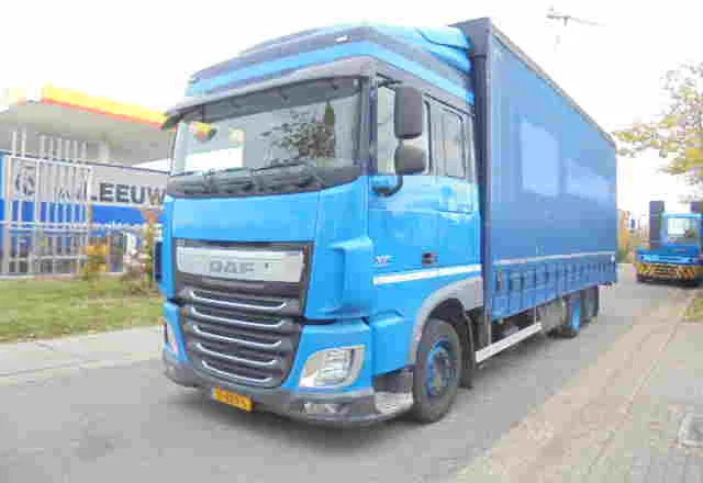 DAF XF 410 6X2 NL TRUCK TUV 03-26 - Tentinis sunkvežimis: foto 1 DAF XF 410 6X2 NL TRUCK TUV 03-26 - Tentinis sunkvežimis: foto 1