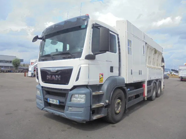MAN TGS 33.440 ZAND ZUIGER - Asenizatorius: foto 1 MAN TGS 33.440 ZAND ZUIGER - Asenizatorius: foto 1