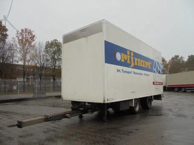 Pacton MXD218 - Furgonas priekaba: foto 1 Pacton MXD218 - Furgonas priekaba: foto 1