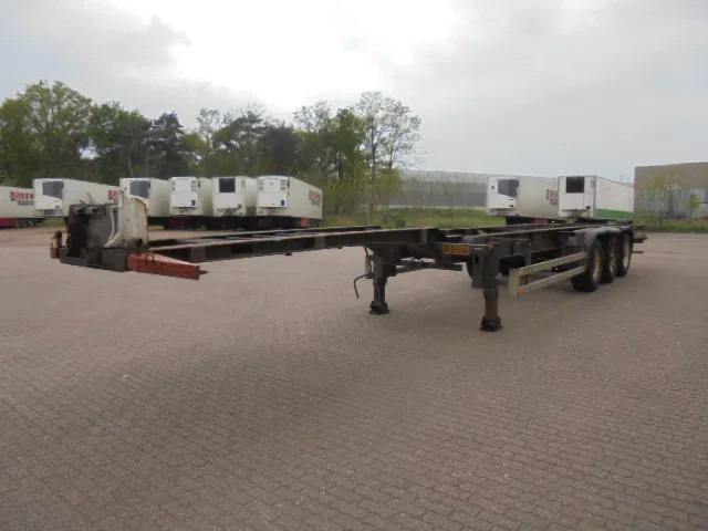 Pacton T3-007 40 45 FT - Konteineris-vežimus/ Sukeisti kūną puspriekabė: foto 1 Pacton T3-007 40 45 FT - Konteineris-vežimus/ Sukeisti kūną puspriekabė: foto 1