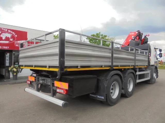 Renault 320 6X4 + FASSI F245 DEMO UNUSED NL TRUCK - Platforminis/ Bortinis sunkvežimis, Sunkvežimis su kranu: foto 3 Renault 320 6X4 + FASSI F245 DEMO UNUSED NL TRUCK - Platforminis/ Bortinis sunkvežimis, Sunkvežimis su kranu: foto 3