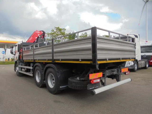 Renault 320 6X4 + FASSI F245 DEMO UNUSED NL TRUCK - Platforminis/ Bortinis sunkvežimis, Sunkvežimis su kranu: foto 4 Renault 320 6X4 + FASSI F245 DEMO UNUSED NL TRUCK - Platforminis/ Bortinis sunkvežimis, Sunkvežimis su kranu: foto 4