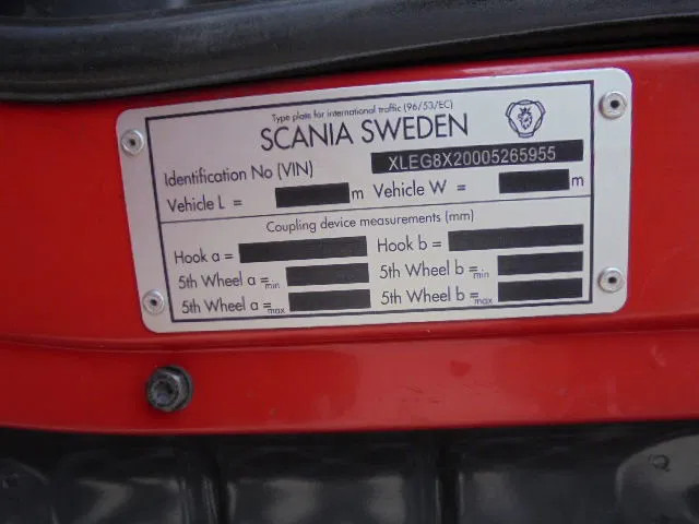 Sunkvežimis su kranu Scania 8X2 RETARDER: foto 17