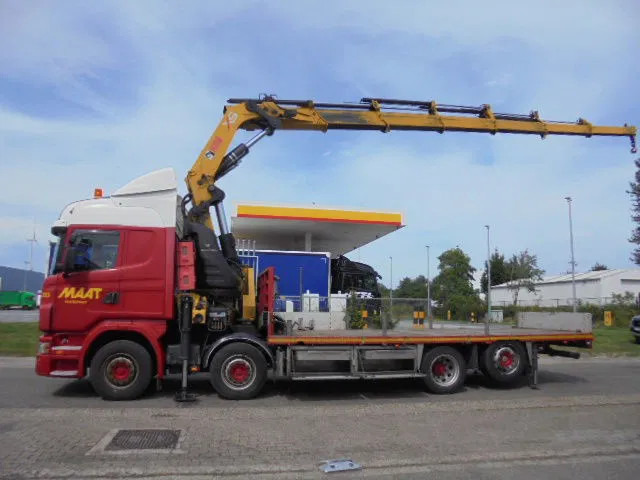 Sunkvežimis su kranu Scania 8X2 RETARDER: foto 11