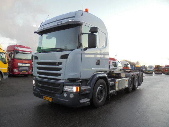 Scania G450 8X2 TRIPLE RETARDER NL KENTEKEN - Hook-lift sunkvežimis: foto 1 Scania G450 8X2 TRIPLE RETARDER NL KENTEKEN - Hook-lift sunkvežimis: foto 1