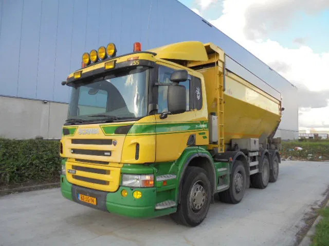 Scania P400 8X2 ASFALT - Savivartis sunkvežimis: foto 1 Scania P400 8X2 ASFALT - Savivartis sunkvežimis: foto 1