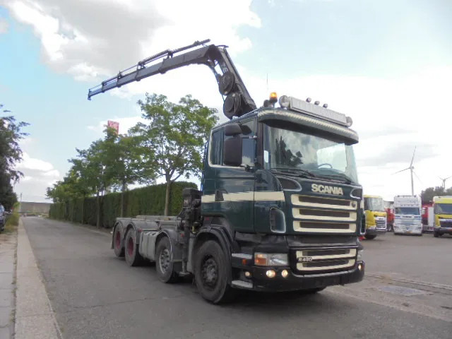 Scania R420 LB 8X2 LIFTAS - Sunkvežimis - kabelių sistema, Sunkvežimis su kranu: foto 3 Scania R420 LB 8X2 LIFTAS - Sunkvežimis - kabelių sistema, Sunkvežimis su kranu: foto 3