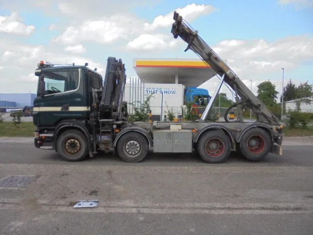 Scania R420 LB 8X2 LIFTAS - Sunkvežimis - kabelių sistema, Sunkvežimis su kranu: foto 4 Scania R420 LB 8X2 LIFTAS - Sunkvežimis - kabelių sistema, Sunkvežimis su kranu: foto 4