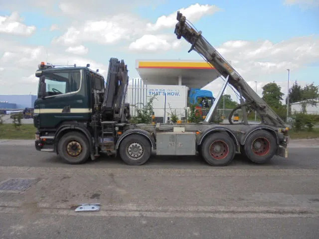 Scania R420 LB 8X2 LIFTAS - Sunkvežimis - kabelių sistema, Sunkvežimis su kranu: foto 4 Scania R420 LB 8X2 LIFTAS - Sunkvežimis - kabelių sistema, Sunkvežimis su kranu: foto 4
