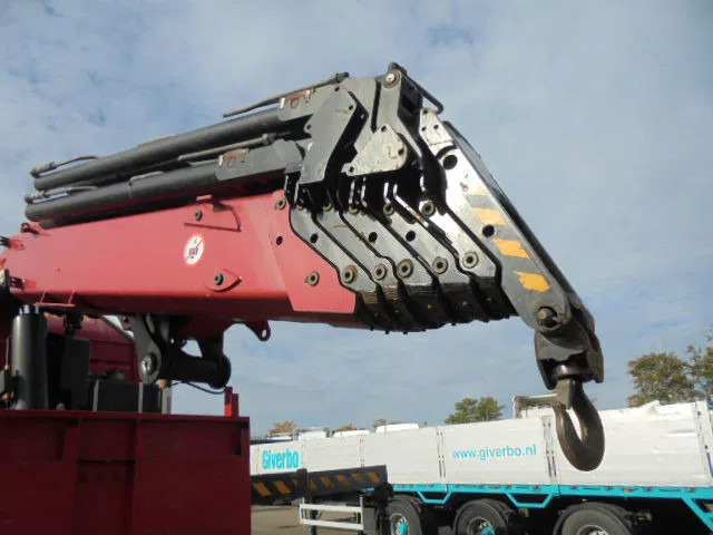 Platforminis/ Bortinis sunkvežimis, Sunkvežimis su kranu Scania R480 8X2 NL TRUCK: foto 19