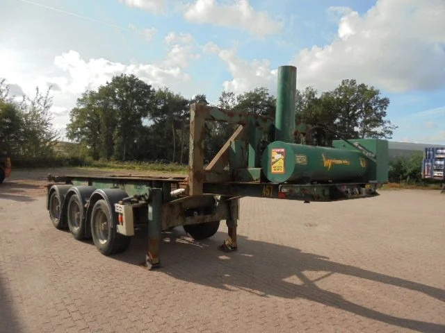 Van Hool 3C0018 - Konteineris-vežimus/ Sukeisti kūną puspriekabė: foto 1 Van Hool 3C0018 - Konteineris-vežimus/ Sukeisti kūną puspriekabė: foto 1