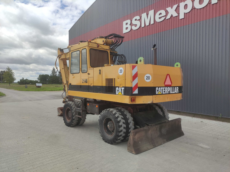 Ratinis ekskavatorius Caterpillar 214 B wheel excavator: foto 11