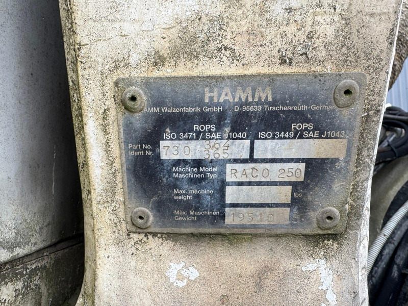 Kompaktorius Hamm Raco 250 Recycler/ soil stabilizer: foto 20
