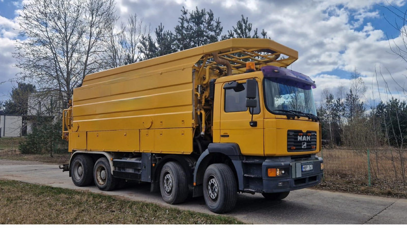 MAN 35.464 channel cleaner, 8x4 full spring, manual - Asenizatorius: foto 2 MAN 35.464 channel cleaner, 8x4 full spring, manual - Asenizatorius: foto 2