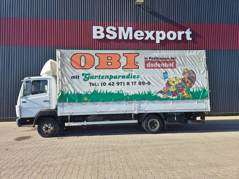 Mercedes-Benz 814 - Tentinis sunkvežimis: foto 4 Mercedes-Benz 814 - Tentinis sunkvežimis: foto 4