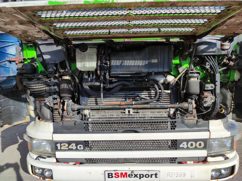 Autovežis sunkvežimis Scania 124 car transporter: foto 19