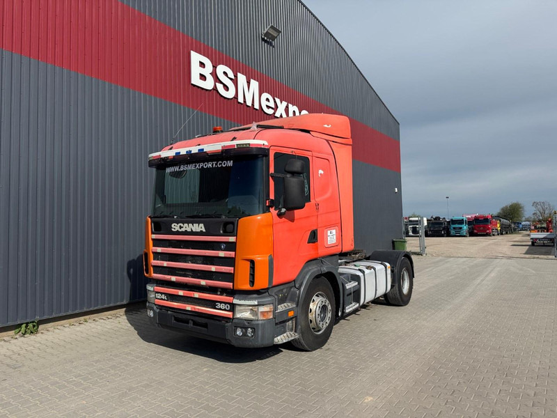 Scania R 124 LA 360, Manual pump. - Vilkikas: foto 1 Scania R 124 LA 360, Manual pump. - Vilkikas: foto 1