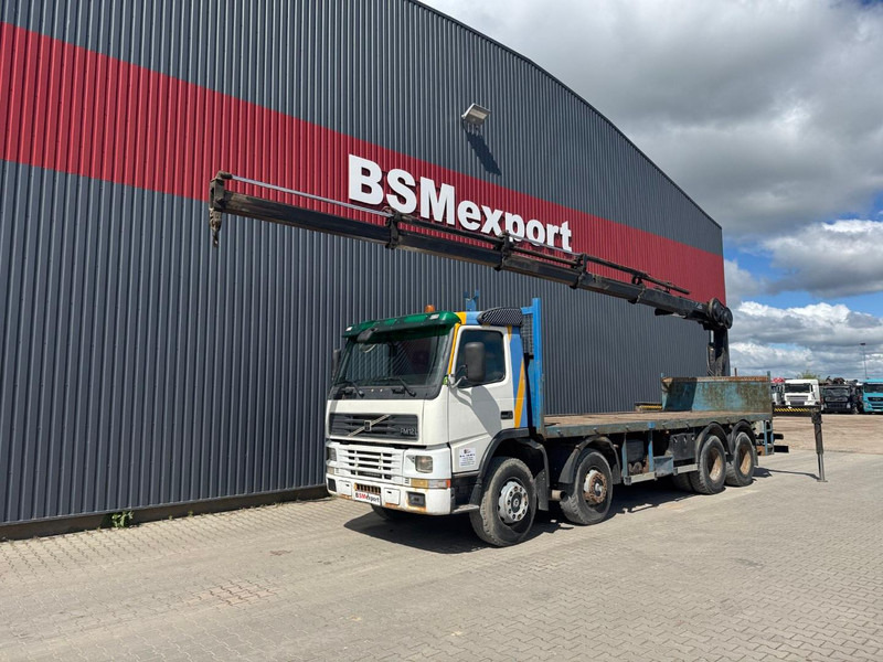 Volvo FM 12.380 + HIAB 166 DS - 4 DUO - Platforminis/ Bortinis sunkvežimis, Sunkvežimis su kranu: foto 5 Volvo FM 12.380 + HIAB 166 DS - 4 DUO - Platforminis/ Bortinis sunkvežimis, Sunkvežimis su kranu: foto 5