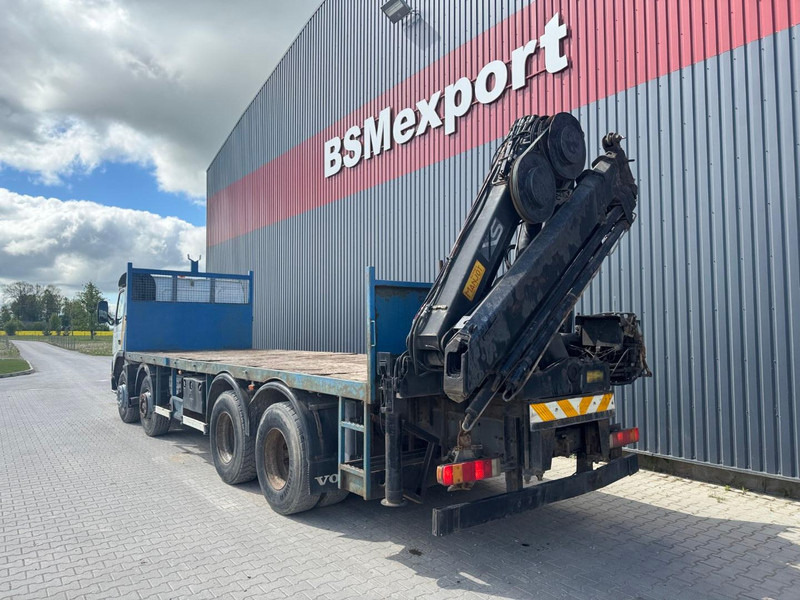 Volvo FM 12.380 + HIAB 166 DS - 4 DUO - Platforminis/ Bortinis sunkvežimis, Sunkvežimis su kranu: foto 4 Volvo FM 12.380 + HIAB 166 DS - 4 DUO - Platforminis/ Bortinis sunkvežimis, Sunkvežimis su kranu: foto 4