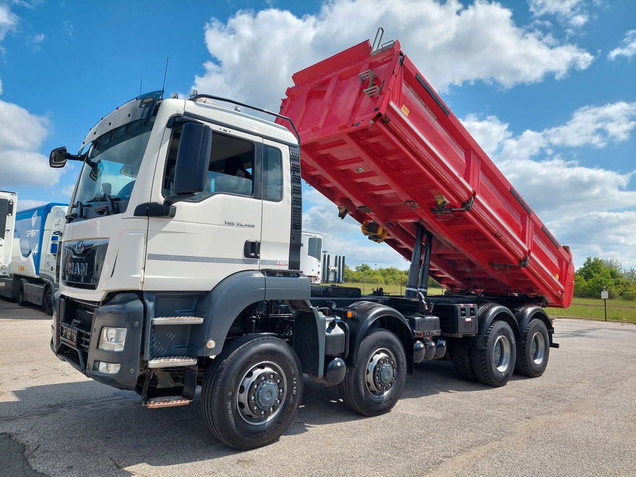 MAN TGS 35.460 BB Meiller Bordmatik 8x6 - Savivartis sunkvežimis: foto 1 MAN TGS 35.460 BB Meiller Bordmatik 8x6 - Savivartis sunkvežimis: foto 1