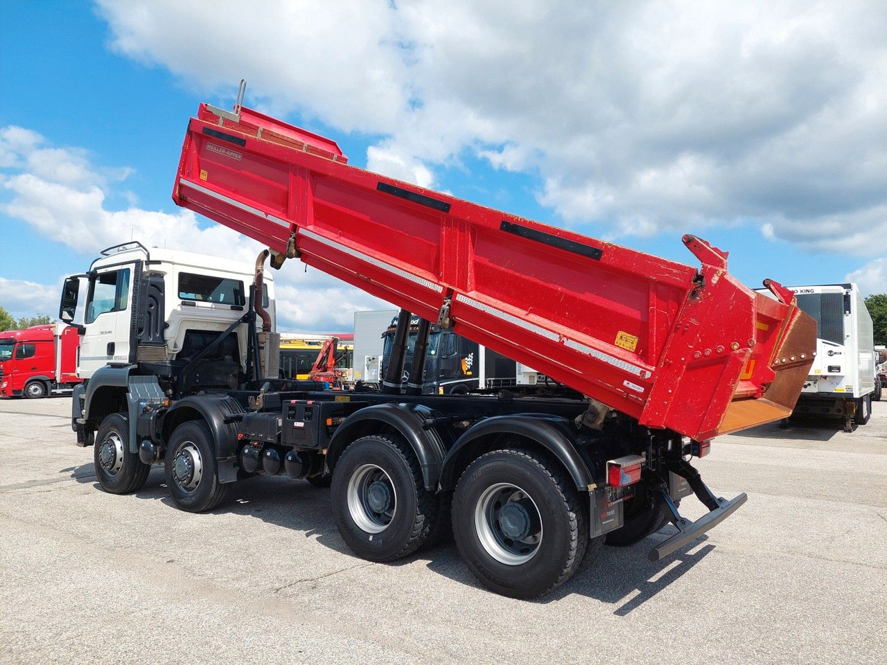 MAN TGS 35.460 BB Meiller Bordmatik 8x6 - Savivartis sunkvežimis: foto 3 MAN TGS 35.460 BB Meiller Bordmatik 8x6 - Savivartis sunkvežimis: foto 3