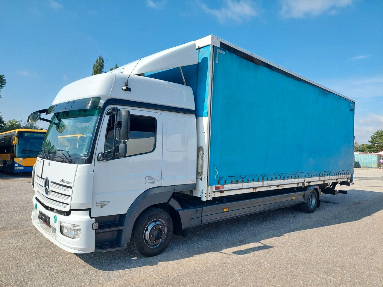 Mercedes-Benz Atego 1223 L/NR - Tentinis sunkvežimis: foto 1 Mercedes-Benz Atego 1223 L/NR - Tentinis sunkvežimis: foto 1