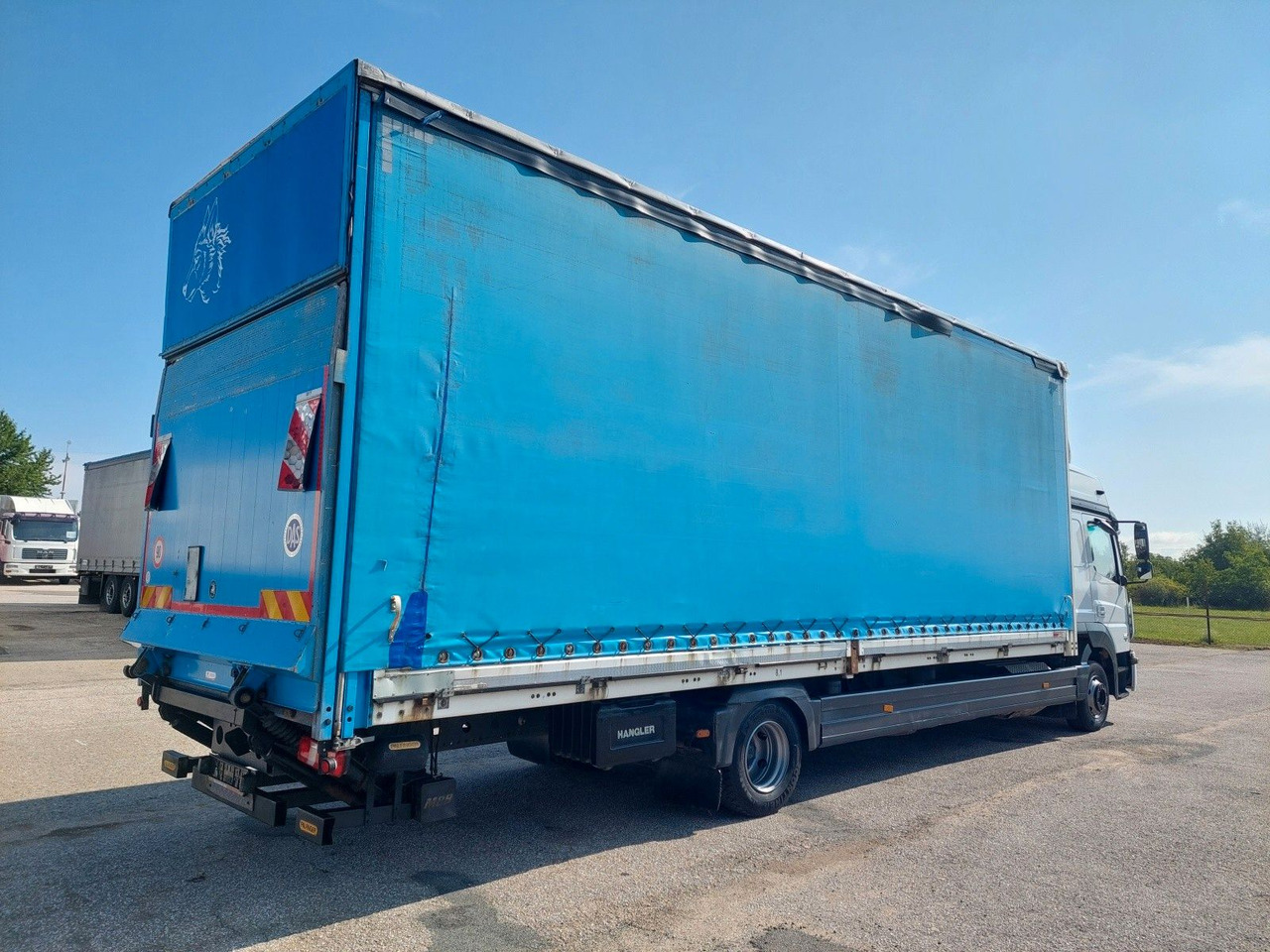 Mercedes-Benz Atego 1223 L/NR - Tentinis sunkvežimis: foto 4 Mercedes-Benz Atego 1223 L/NR - Tentinis sunkvežimis: foto 4