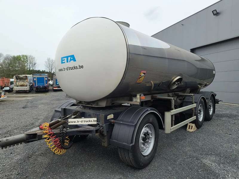 ETA INSULATED INOX TANK 16500L - Cisterninė priekaba: foto 1 ETA INSULATED INOX TANK 16500L - Cisterninė priekaba: foto 1