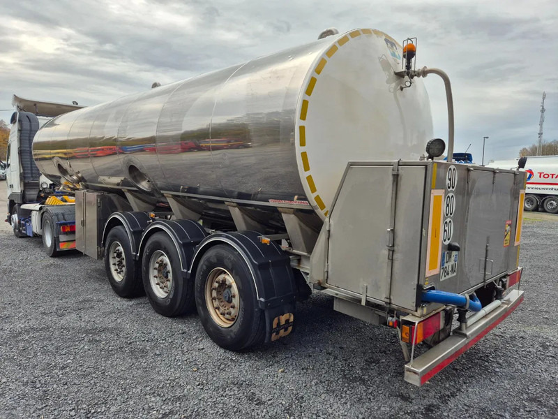 MAISONNEUVE 29000L INSULATED INOX TANK - HYDRAULIC PUMP - SAMPLE TAKING - Puspriekabė cisterna: foto 3 MAISONNEUVE 29000L INSULATED INOX TANK - HYDRAULIC PUMP - SAMPLE TAKING - Puspriekabė cisterna: foto 3