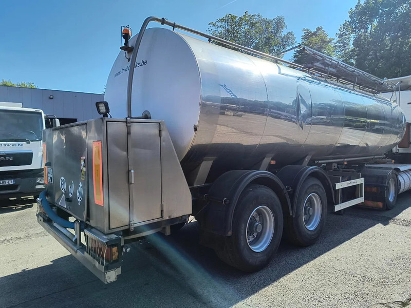 MAISONNEUVE INSULATED INOX TANK 25000 L - 1 COMP - PUMP - Puspriekabė cisterna: foto 4 MAISONNEUVE INSULATED INOX TANK 25000 L - 1 COMP - PUMP - Puspriekabė cisterna: foto 4