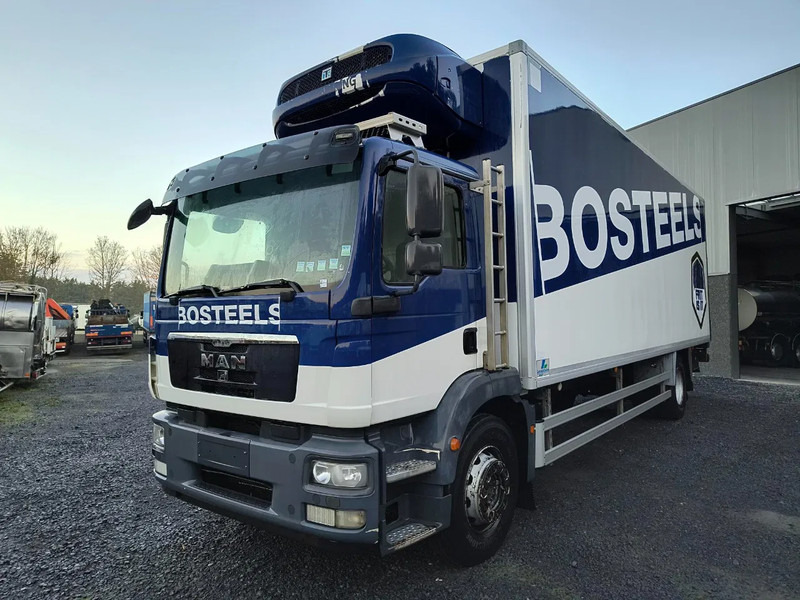 MAN TGM 18.250 2 COMPARTMENTS - 2000KG TAIL LIFT - PROBLEM COOLING UNIT - Refrižeratorius sunkvežimis: foto 1 MAN TGM 18.250 2 COMPARTMENTS - 2000KG TAIL LIFT - PROBLEM COOLING UNIT - Refrižeratorius sunkvežimis: foto 1