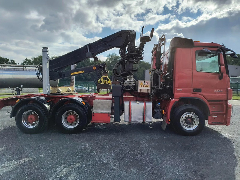 Mercedes-Benz Actros 3360 V8 CRANE HIAB 251S80 - 6X4 - V8 - Miškovežis, Sunkvežimis su kranu: foto 4 Mercedes-Benz Actros 3360 V8 CRANE HIAB 251S80 - 6X4 - V8 - Miškovežis, Sunkvežimis su kranu: foto 4