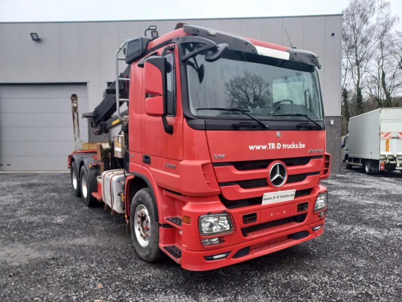 Mercedes-Benz Actros 3360 V8 avec GRUE HIAB 251S80 - 6X4 - V8 - Miškovežis, Sunkvežimis su kranu: foto 1 Mercedes-Benz Actros 3360 V8 avec GRUE HIAB 251S80 - 6X4 - V8 - Miškovežis, Sunkvežimis su kranu: foto 1