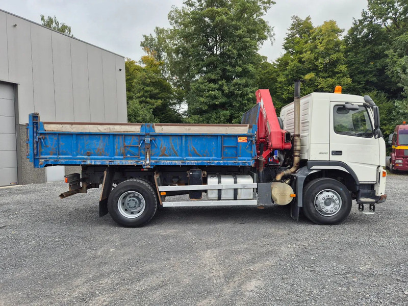 Volvo FM 9.300 TIPPER - HMF 1060K3 CRANE - Savivartis sunkvežimis, Sunkvežimis su kranu: foto 4 Volvo FM 9.300 TIPPER - HMF 1060K3 CRANE - Savivartis sunkvežimis, Sunkvežimis su kranu: foto 4